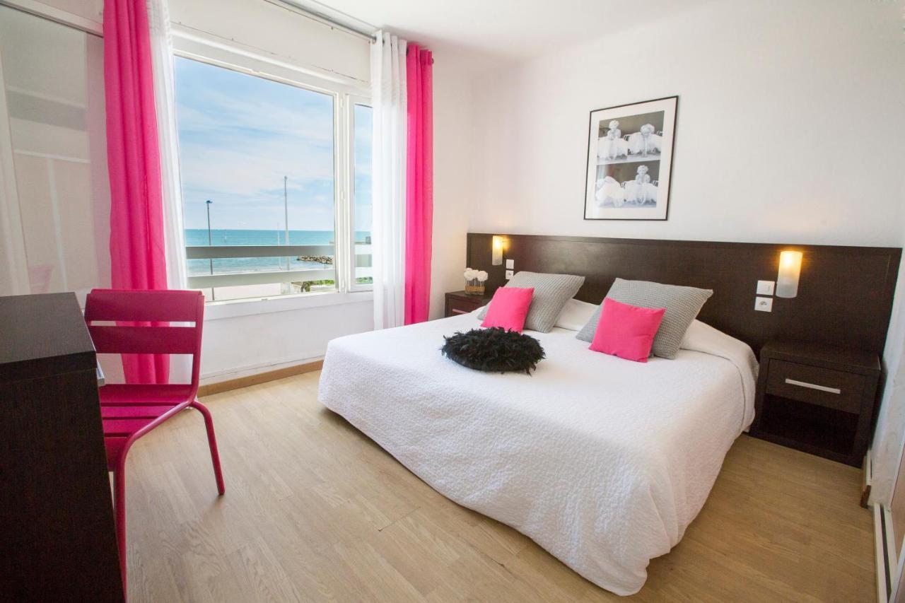 Le Grand Large Bord De Mer Hotel & Appartements Палава-ле-Фло Экстерьер фото